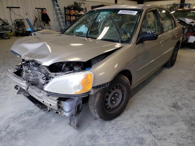 Photo 2 from auction – 2003 HONDA CIVIC LX with VIN 2HGES15513H511681