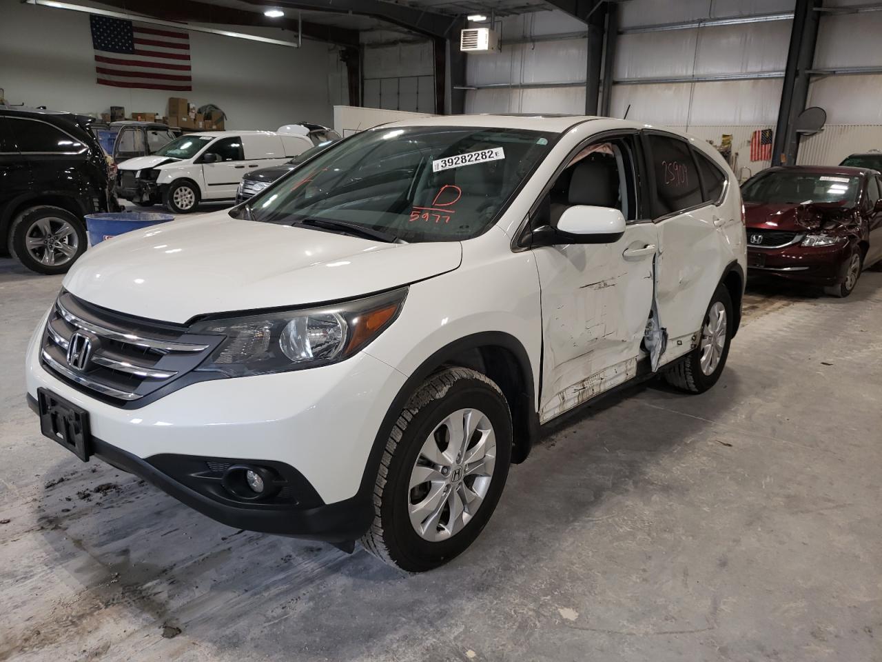 Photo 2 from auction – 2014 HONDA CR-V EX with VIN 5J6RM4H54EL115977