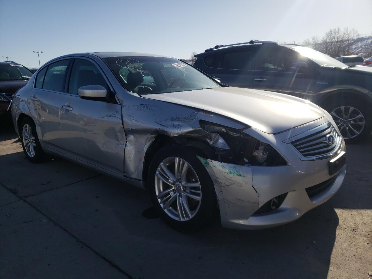 INFINITI G37 2011 with VIN JN1CV6AR2BM400347 - Photo from auction
