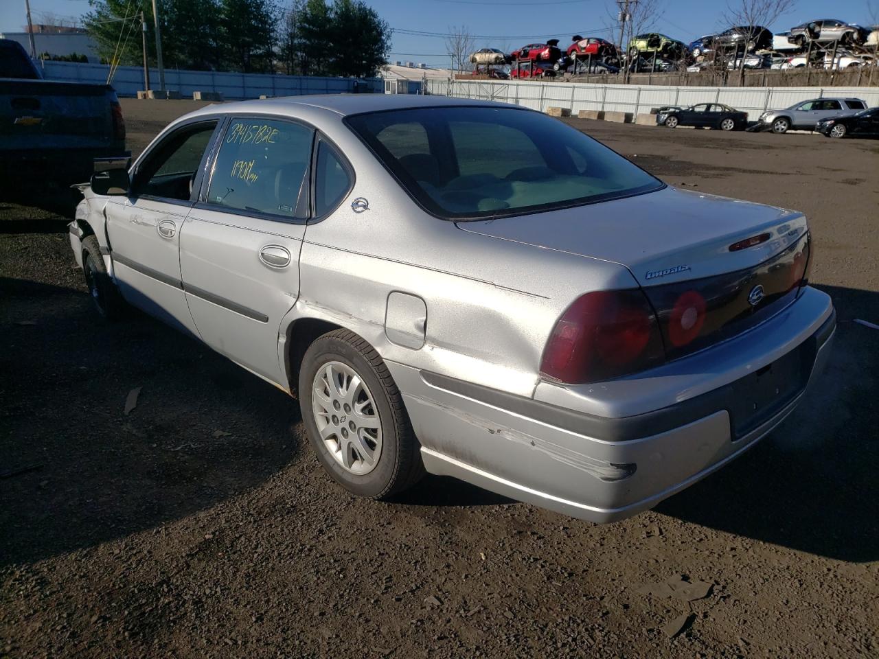 Photo 3 from auction – 2002 CHEVROLET IMPALA with VIN 2G1WF52E729303339