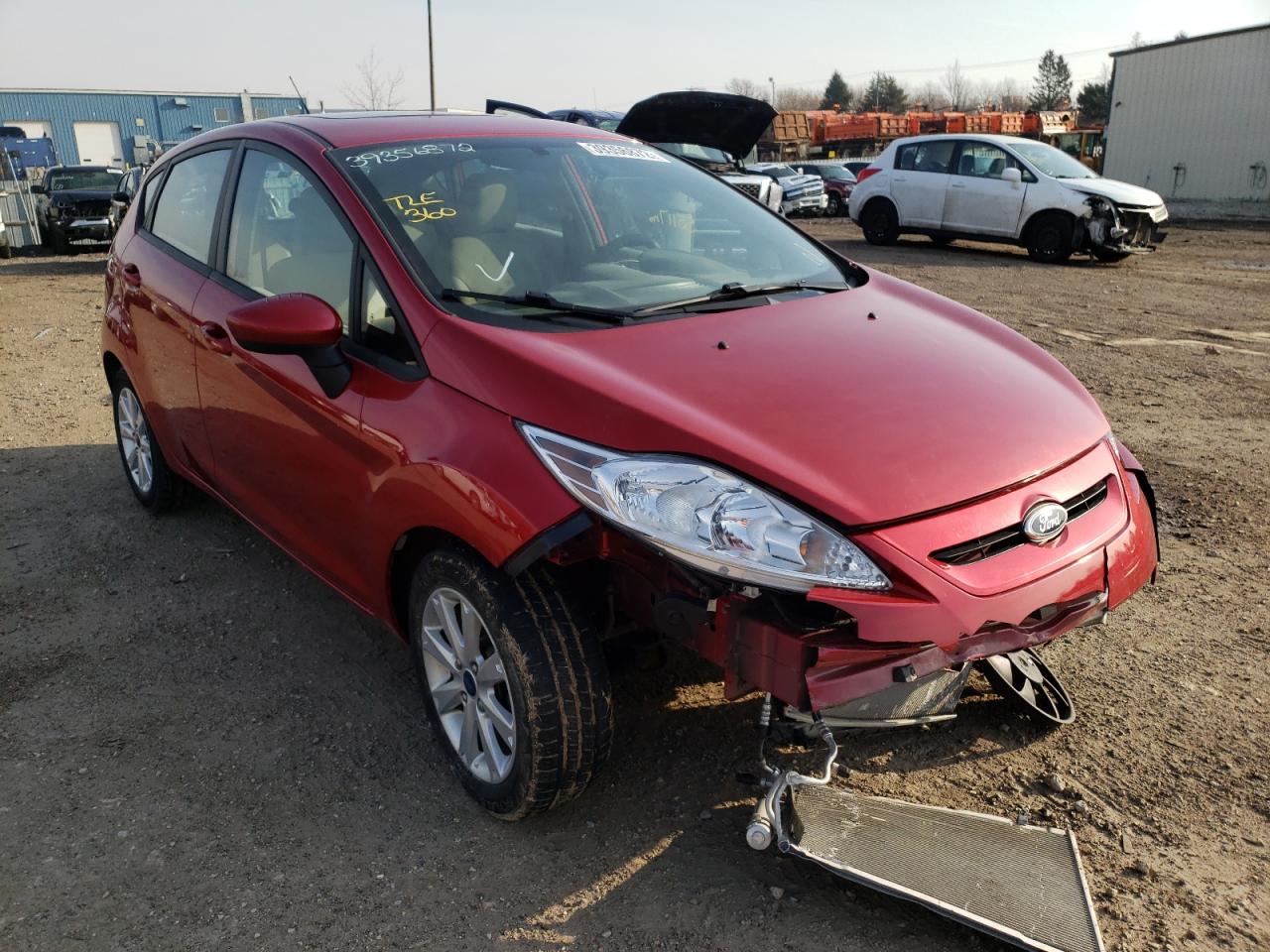 FORD FIESTA SE 2012 z numerem VIN 3FADP4EJ3CM111848 - Zdjęcie z aukcji