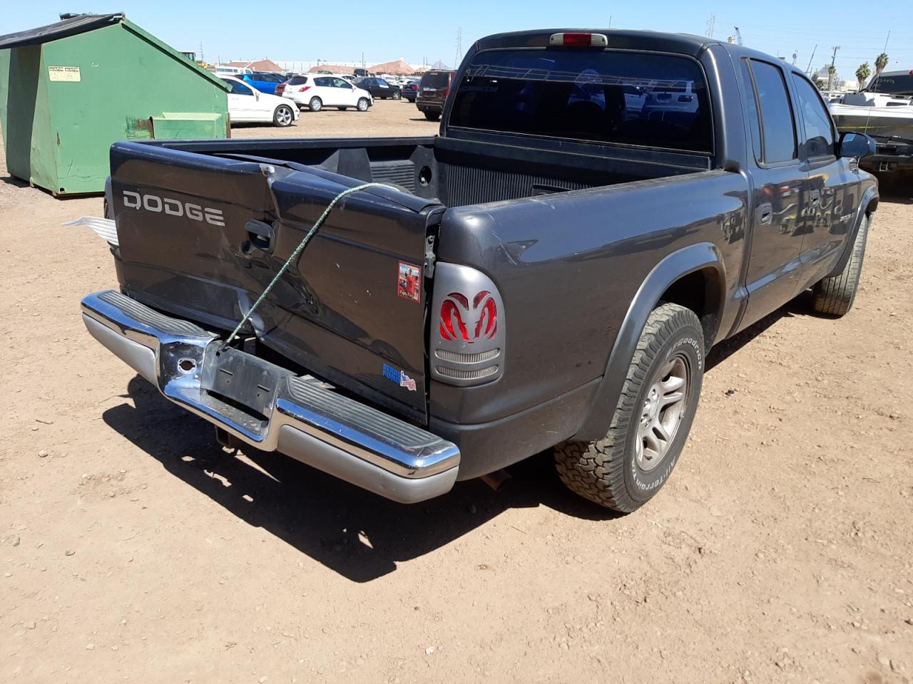 Photo 4 from auction – 2002 DODGE DAKOTA QUA with VIN 1B7HL48N02S538349