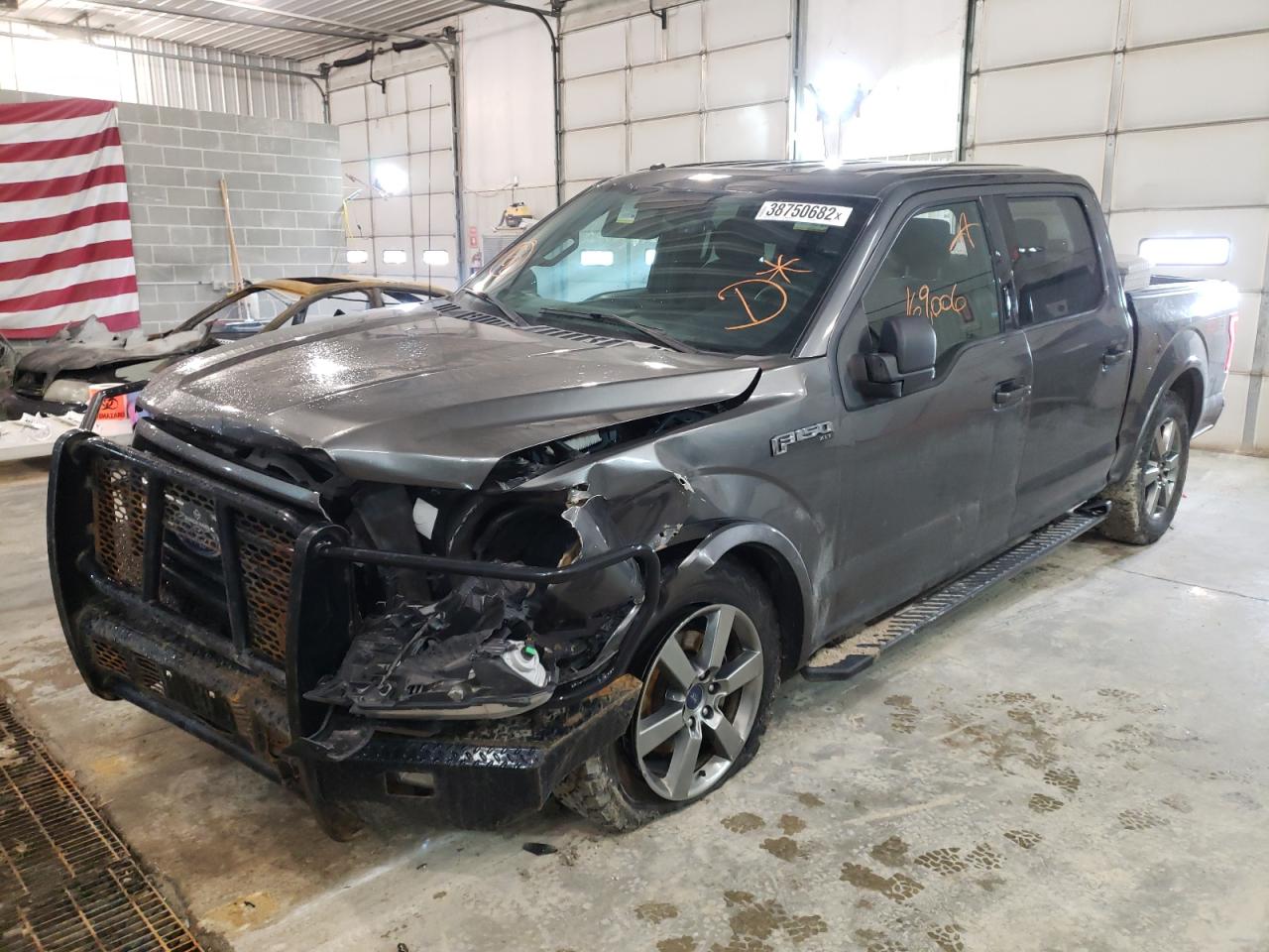 Photo 2 from auction – 2015 FORD F150 SUPER with VIN 1FTEW1EF2FKE48910