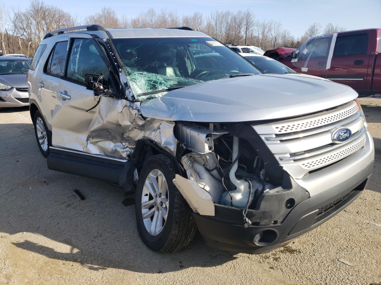 FORD EXPLORER X 2013 مع رقم تعريف المركبة 1FM5K7D84DGB57371 - صورة من المزاد