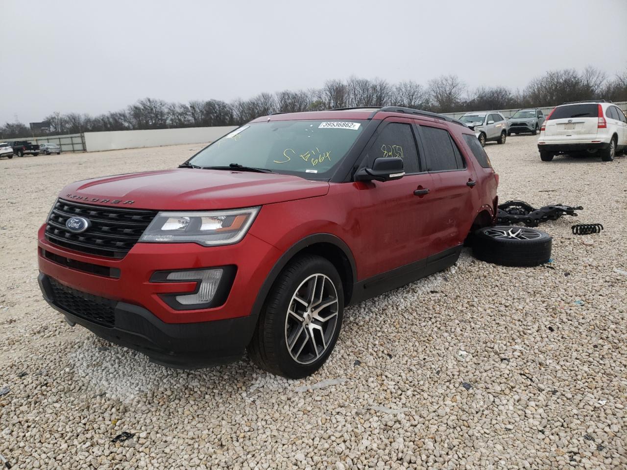 Photo 2 from auction – 2017 FORD EXPLORER S with VIN 1FM5K8GT3HGE11664