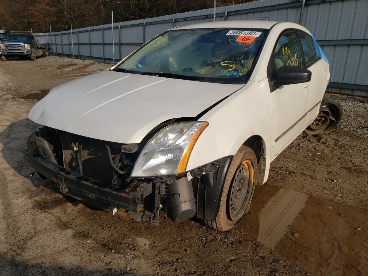 Photo 2 from auction – 2010 NISSAN SENTRA 2.0 with VIN 3N1AB6AP1AL652954