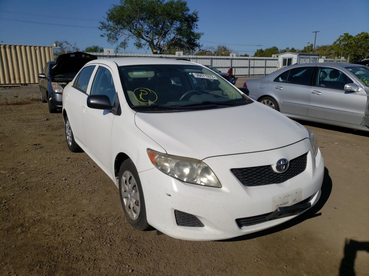 TOYOTA COROLLA BA 2009 with VIN JTDBL40E399026037 - Photo from auction