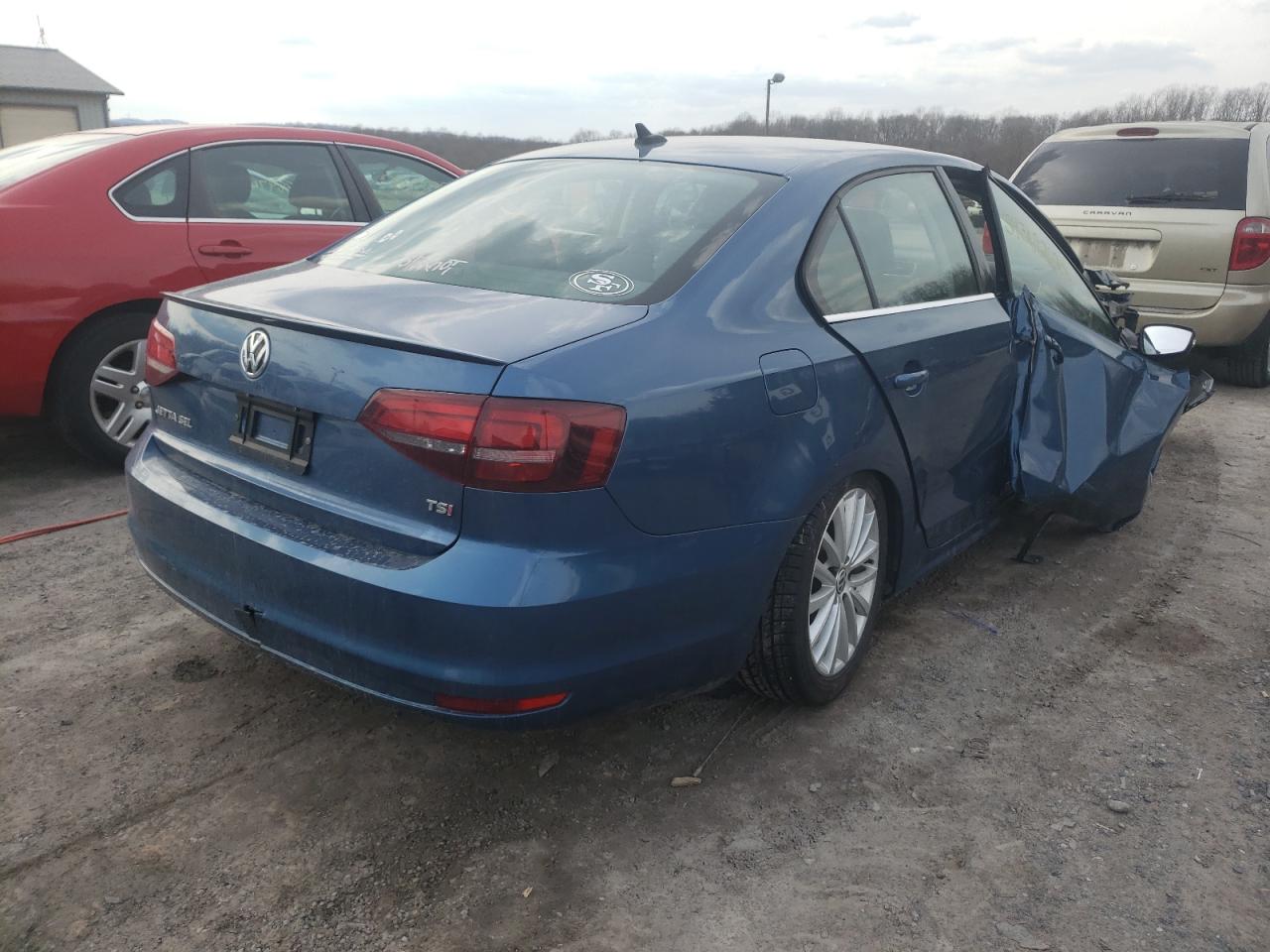 Photo 4 from auction – 2016 VOLKSWAGEN JETTA SEL with VIN 3VWL07AJ6GM358754