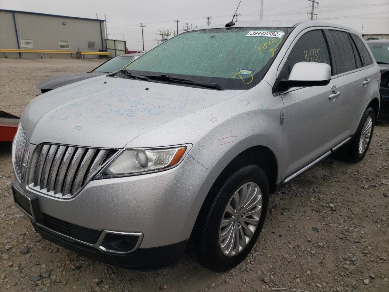 Photo 2 from auction – 2011 LINCOLN MKX with VIN 2LMDJ6JK8BBJ03007
