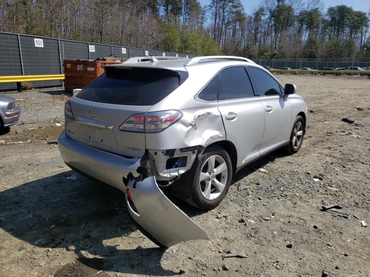 Photo 4 from auction – 2010 LEXUS RX 350 with VIN 2T2BK1BA5AC015823