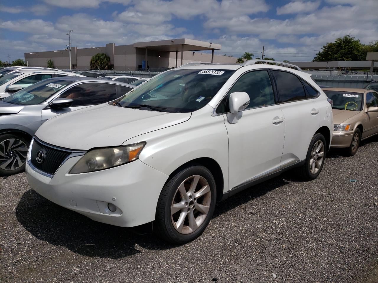 Photo 2 from auction – 2010 LEXUS RX 350 with VIN 2T2ZK1BA5AC031485