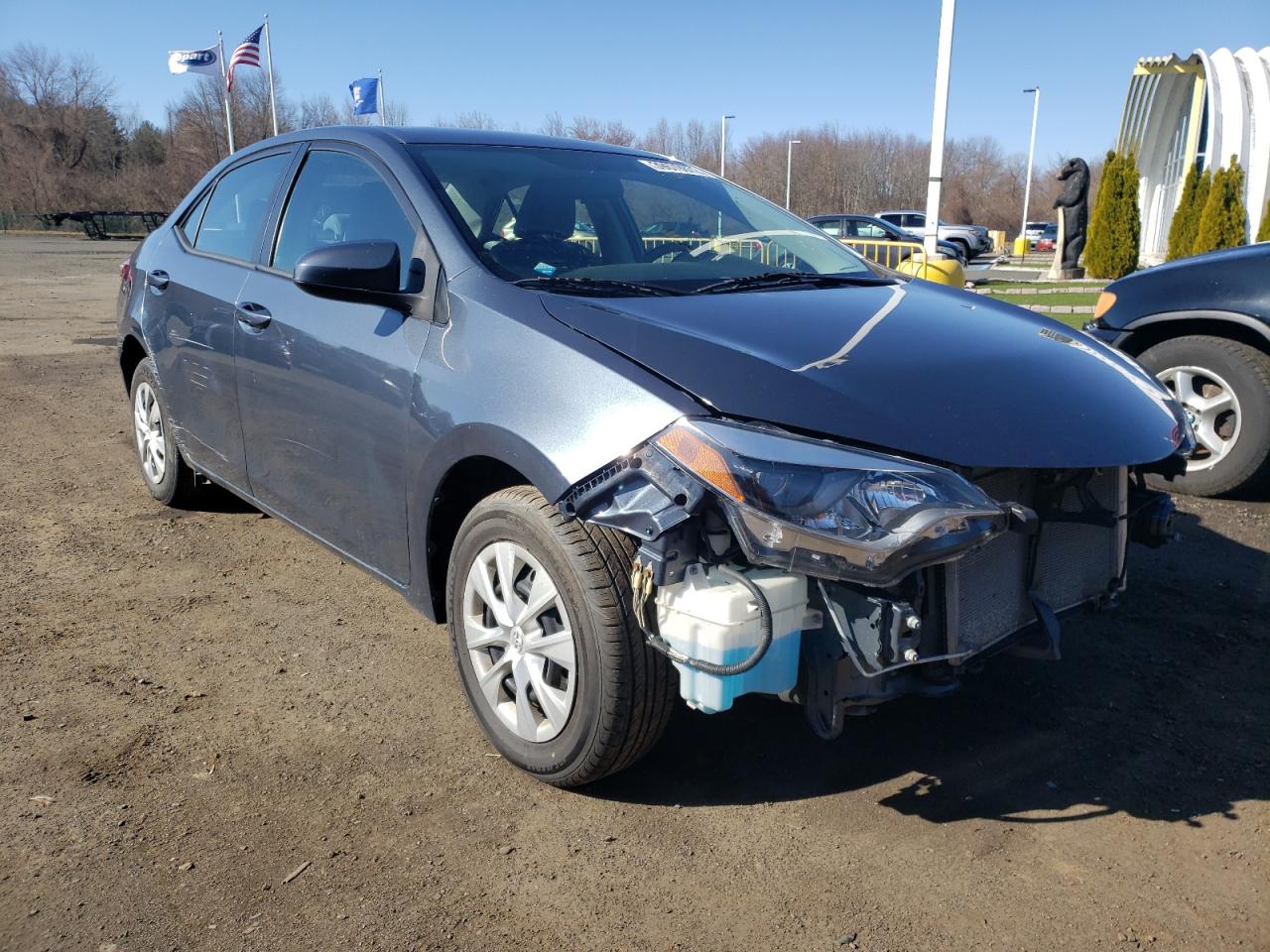 TOYOTA COROLLA L 2016 with VIN 2T1BURHE0GC508437 - Photo from auction
