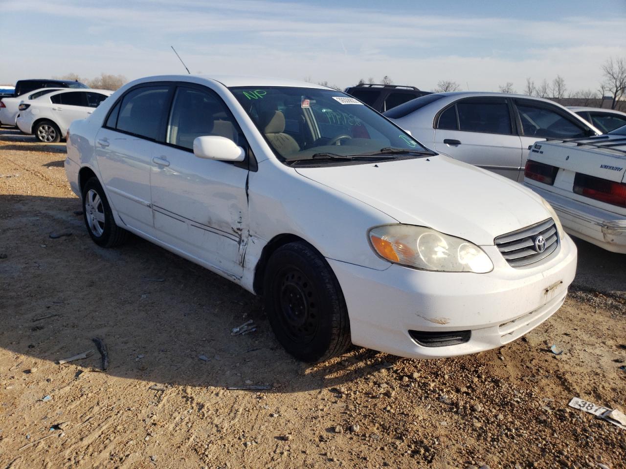 TOYOTA COROLLA CE 2004 with VIN 1NXBR32E64Z327439 - Photo from auction