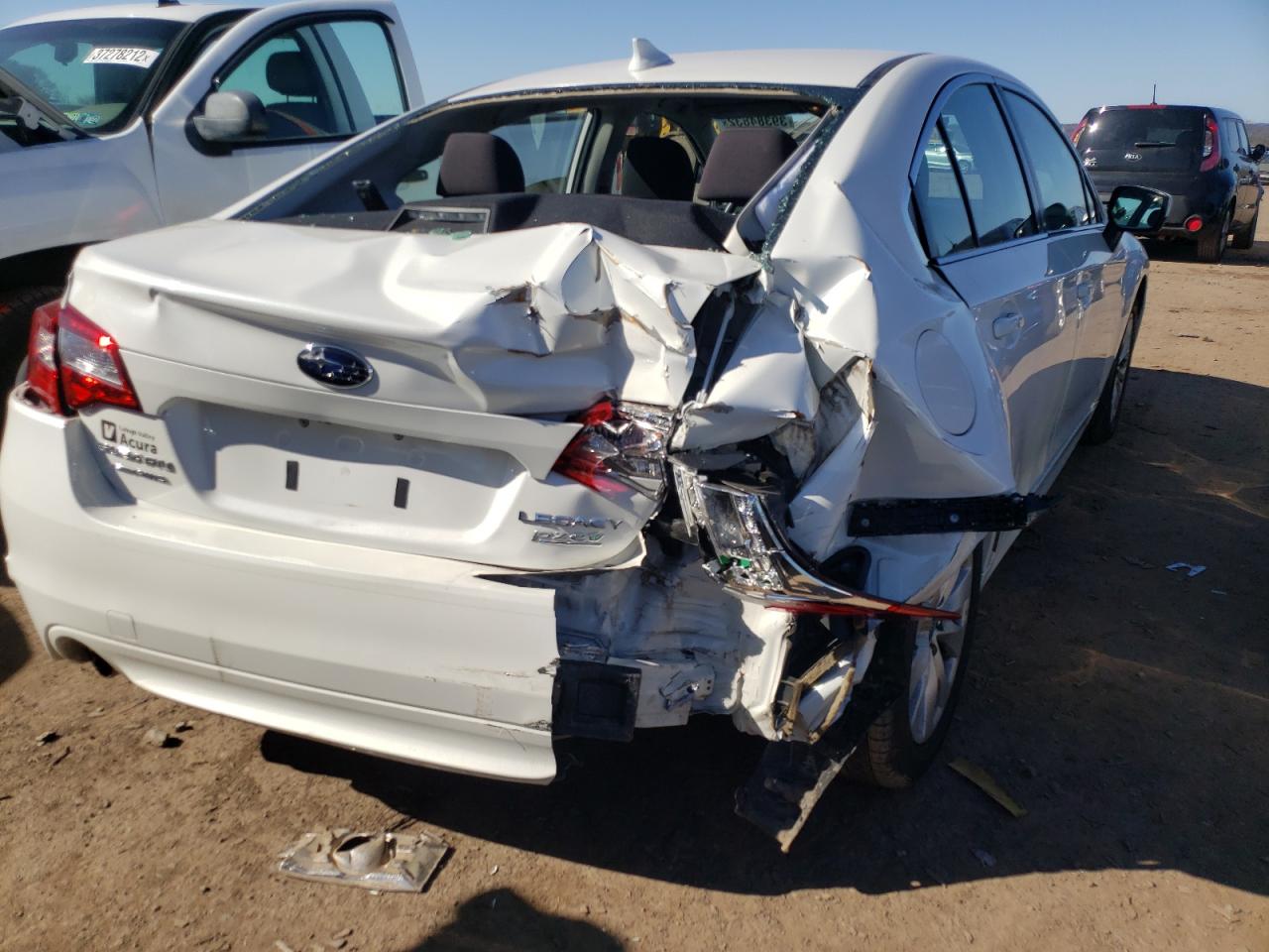 Photo 9 from auction – 2017 SUBARU LEGACY 2.5 with VIN 4S3BNAC69H3035842