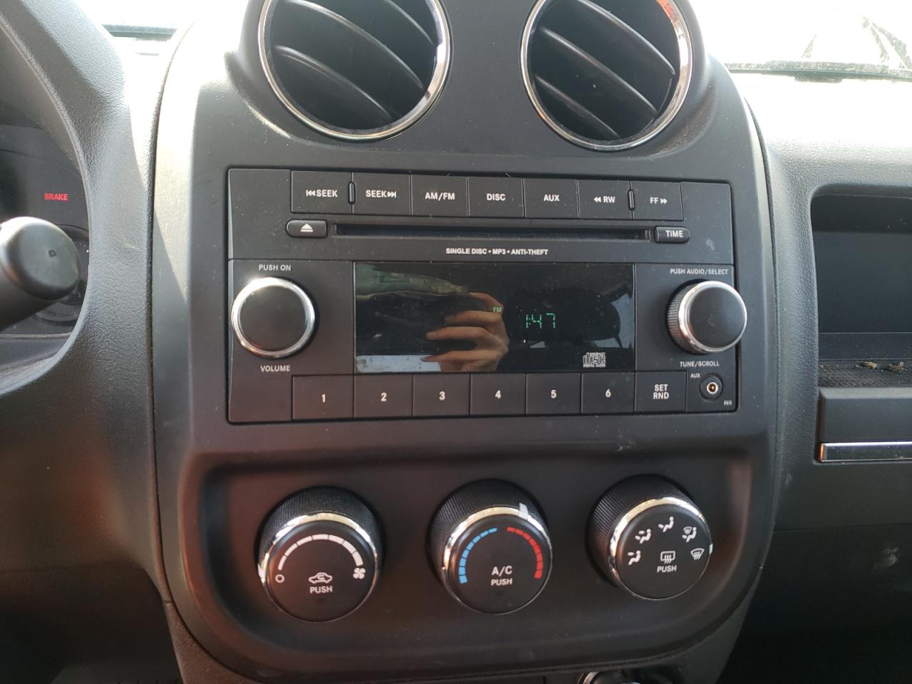 Photo 9 from auction – 2012 JEEP PATRIOT SP with VIN 1C4NJPBB6CD580085