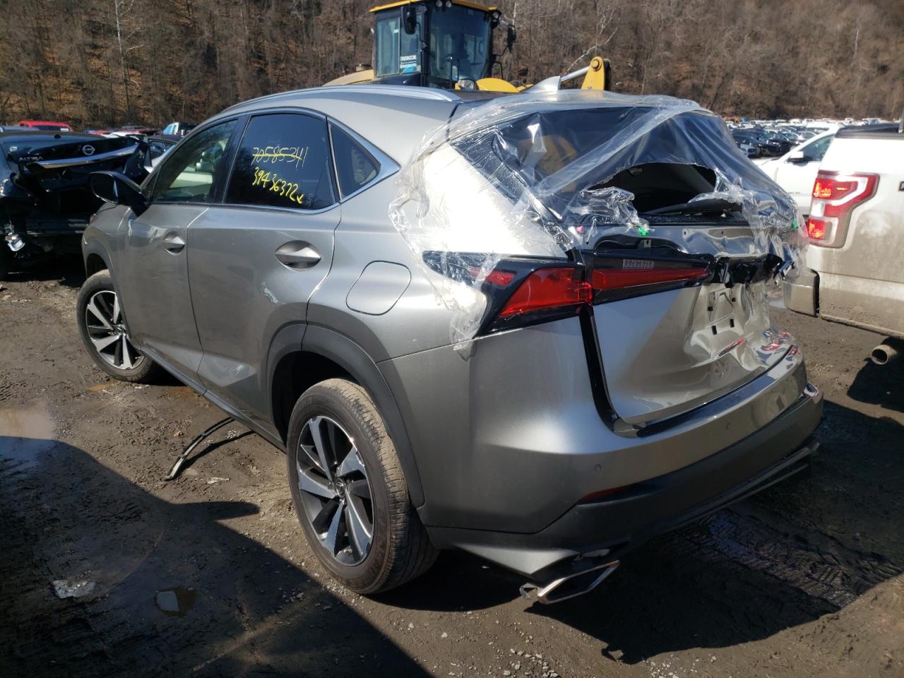Photo 3 from auction – 2021 LEXUS NX 300 BAS with VIN JTJGARDZ3M2238778