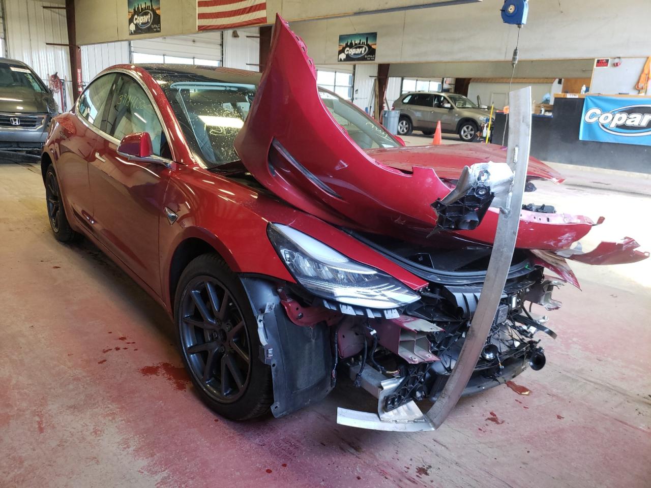 TESLA MODEL 3 2018 with VIN 5YJ3E1EA4JF058363 - Photo from auction