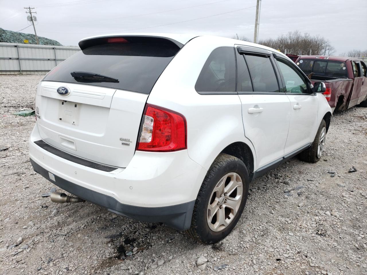Photo 4 from auction – 2014 FORD EDGE SEL with VIN 2FMDK4JC2EBA96100