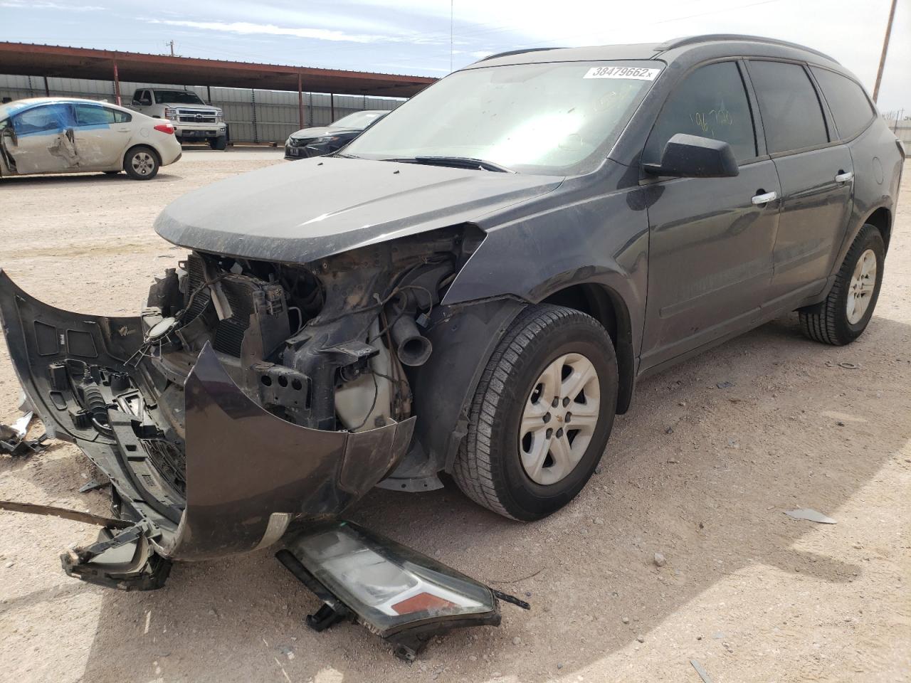 Photo 10 from auction – 2014 CHEVROLET TRAVERSE L with VIN 1GNKRFED8EJ230178