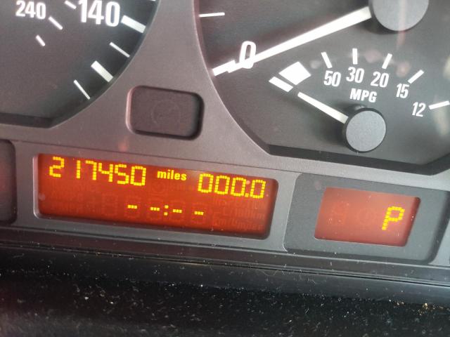 Photo 8 from auction – 2002 BMW 325I with VIN WBAEV33492PD56447