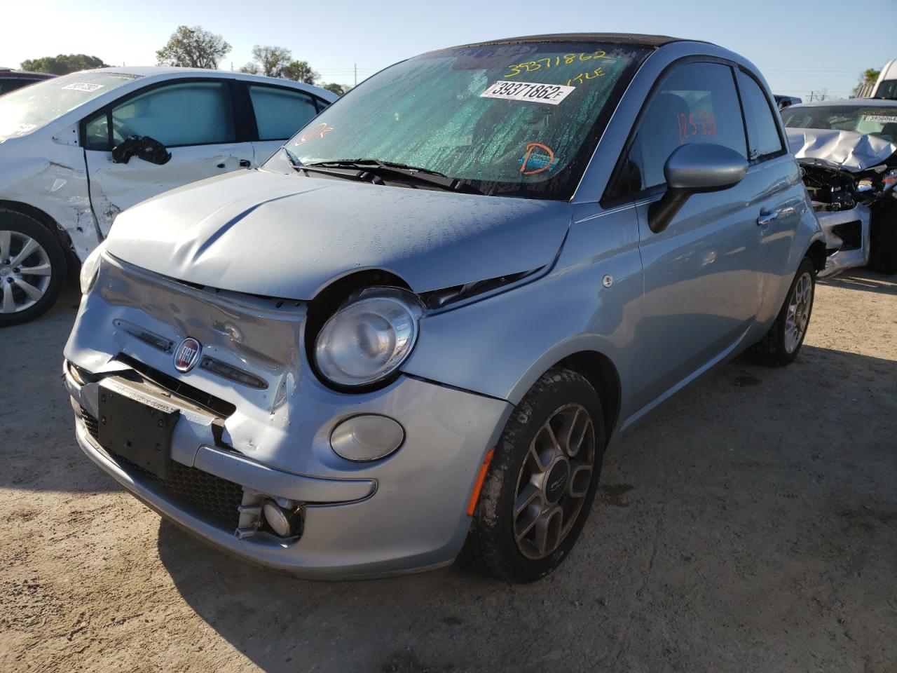 Photo 2 from auction – 2013 FIAT 500 with VIN 3C3CFFDR8DT693551