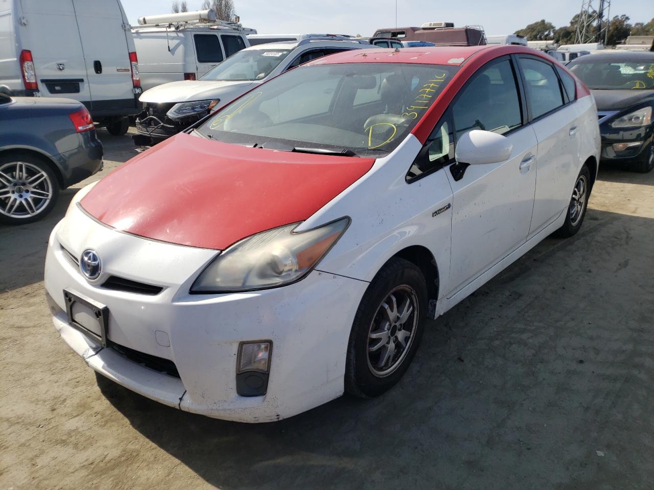 Photo 2 from auction – 2010 TOYOTA PRIUS with VIN JTDKN3DUXA0208574