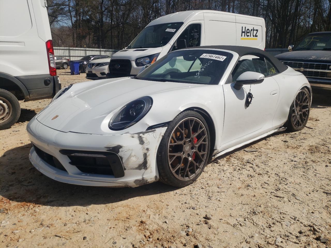 Photo 2 from auction – 2020 PORSCHE 911 CARRER with VIN WP0CB2A90LS263579