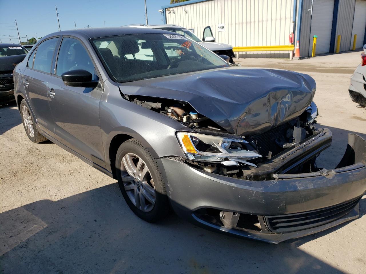 VOLKSWAGEN JETTA BASE 2012 with VIN 3VW2K7AJ4CM383622 - Photo from auction