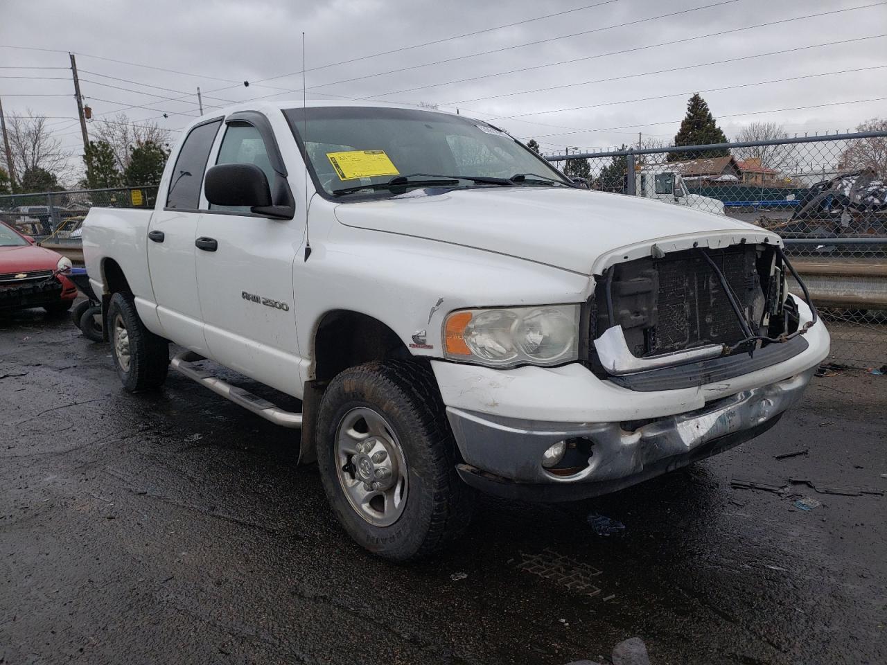 DODGE RAM 2500 S 2004 with VIN 3D7KU28C44G180758 - Photo from auction