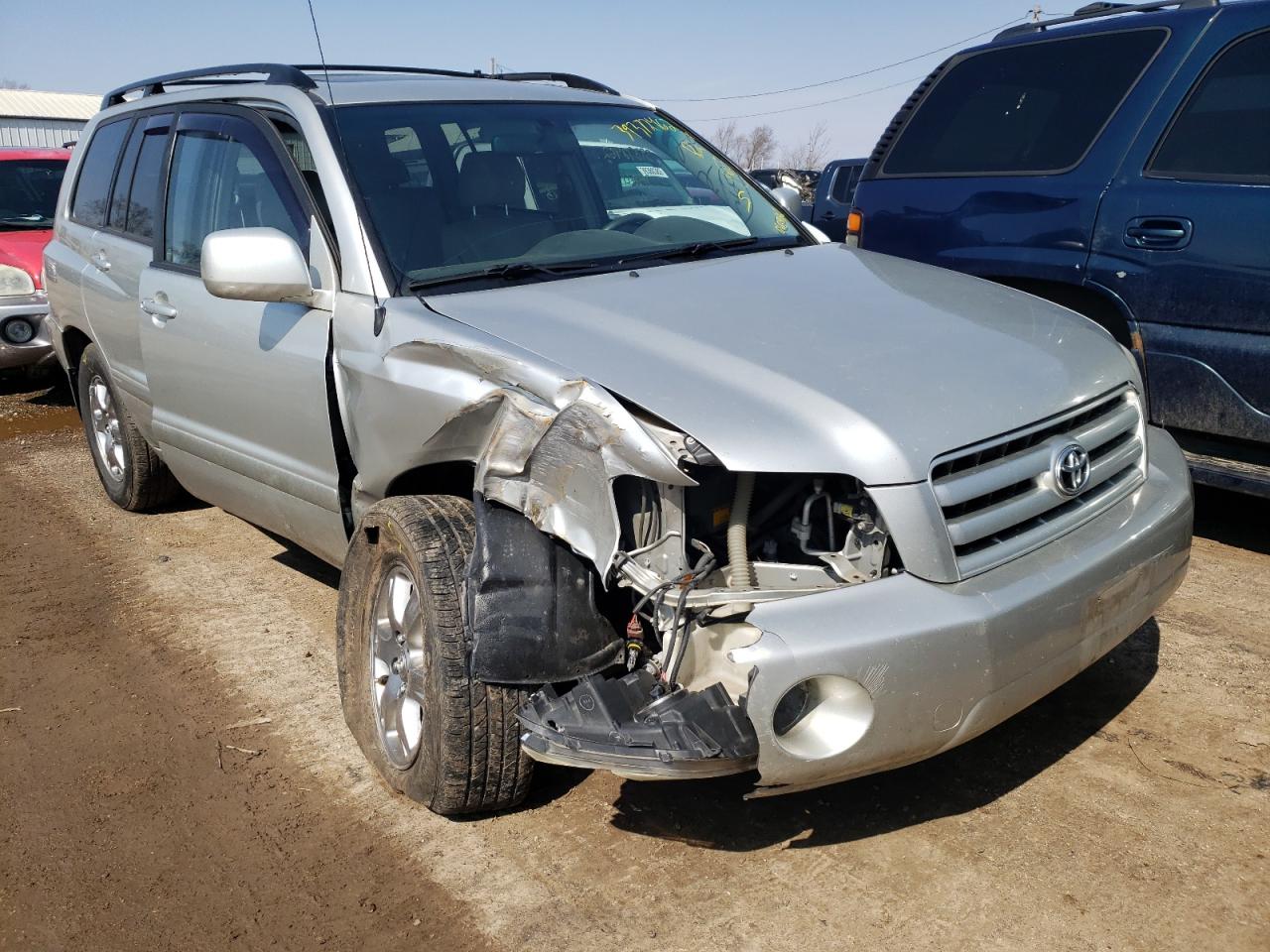 TOYOTA HIGHLANDER 2005 with VIN JTEDP21AX50066882 - Photo from auction