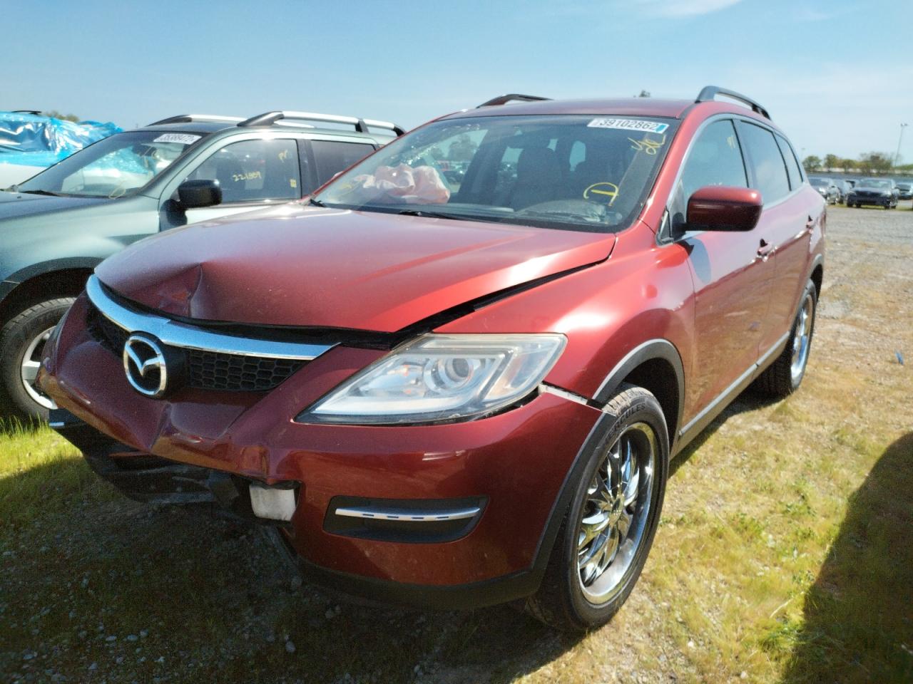 Photo 2 from auction – 2007 MAZDA CX-9 with VIN JM3TB38C370110548