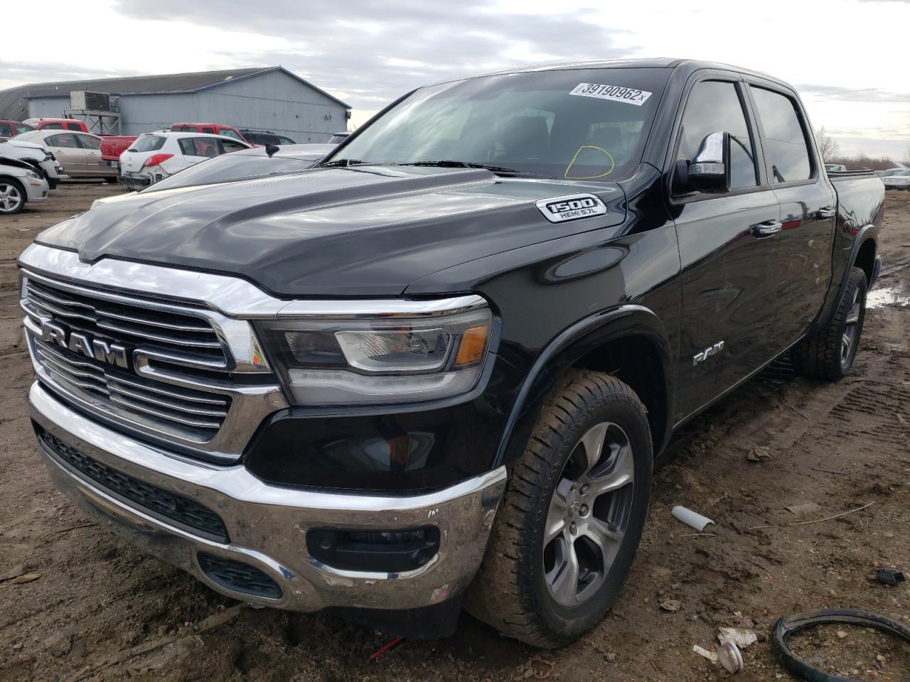 Photo 2 from auction – 2019 RAM 1500 LARAM with VIN 1C6SRFJT1KN636482