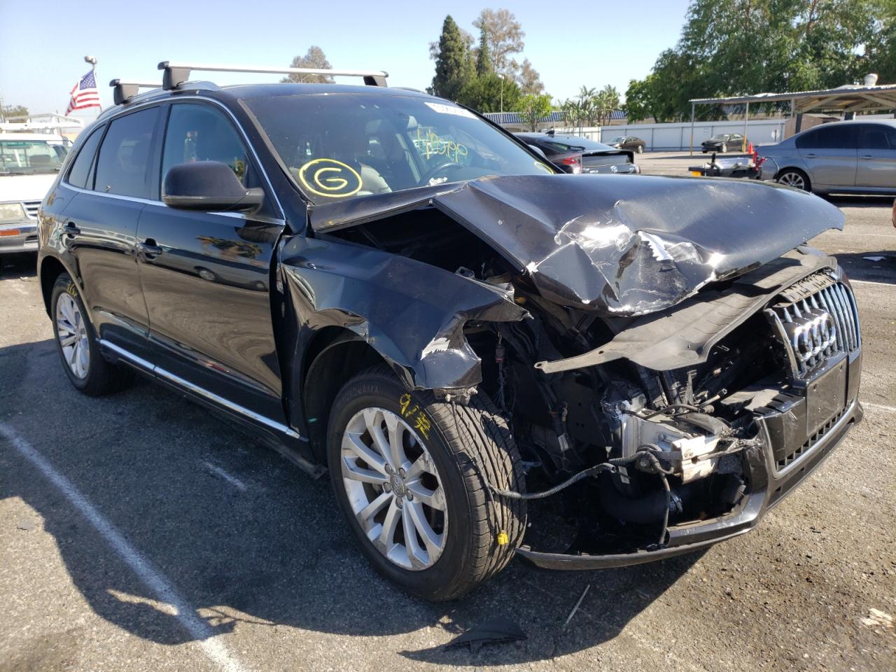 AUDI Q5 PREMIUM 2013 with VIN WA1CFAFP9DA079345 - Photo from auction