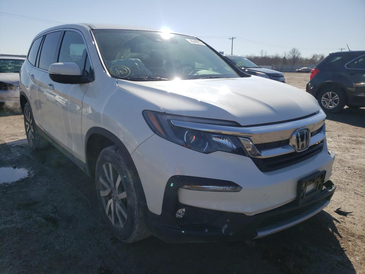 Photo 1 from auction – 2019 HONDA PILOT EX with VIN 5FNYF6H35KB074215