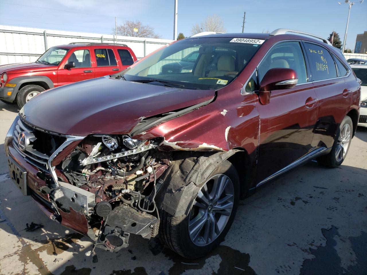 Photo 2 from auction – 2015 LEXUS RX 450H with VIN 2T2BC1BA1FC004743