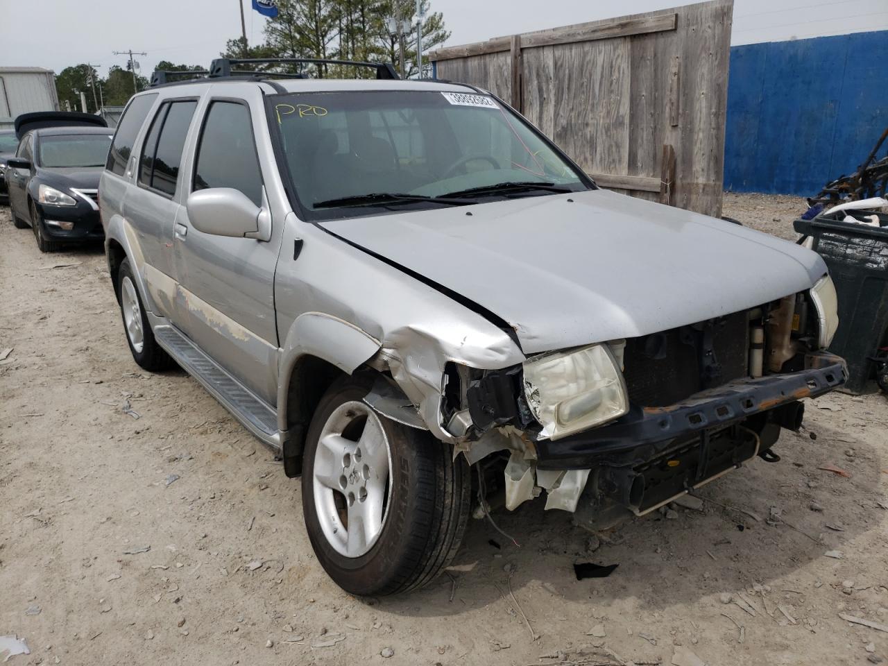 Photo 1 from auction – 2002 INFINITI QX4 with VIN JNRDR09X42W210849