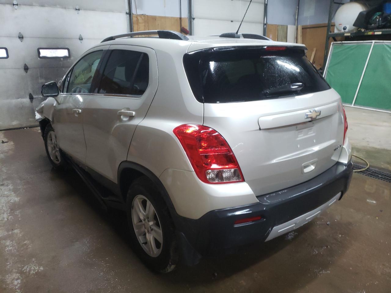 Photo 3 from auction – 2016 CHEVROLET TRAX 1LT with VIN 3GNCJLSB5GL270002