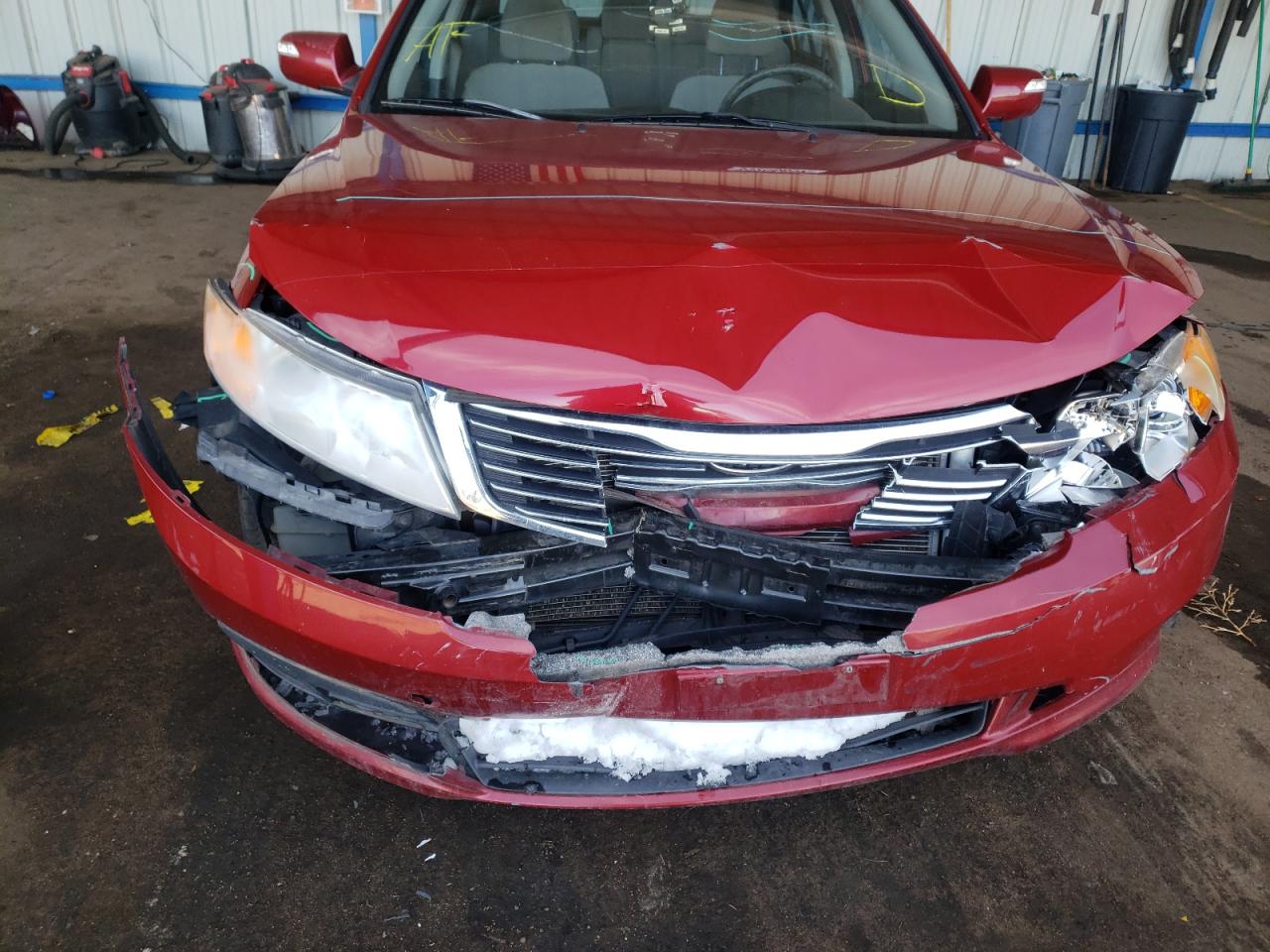 Photo 9 from auction – 2009 KIA OPTIMA LX with VIN KNAGE228395359189