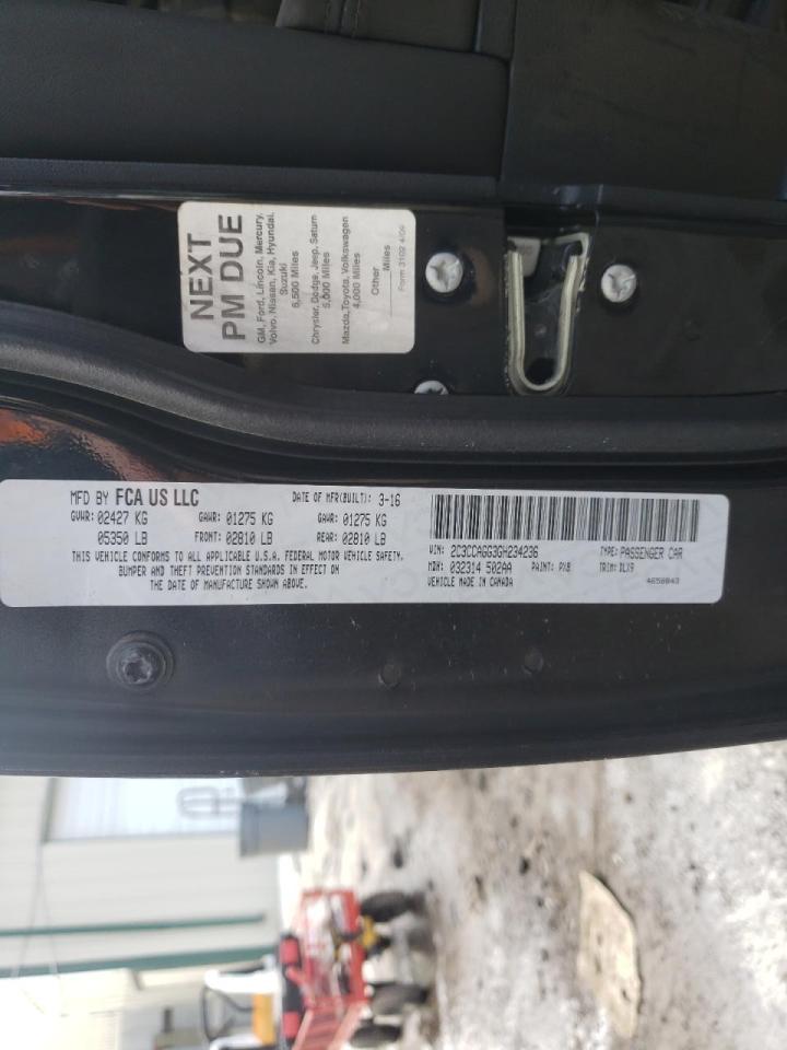 Photo 10 from auction – 2016 CHRYSLER 300 S with VIN 2C3CCAGG3GH234236
