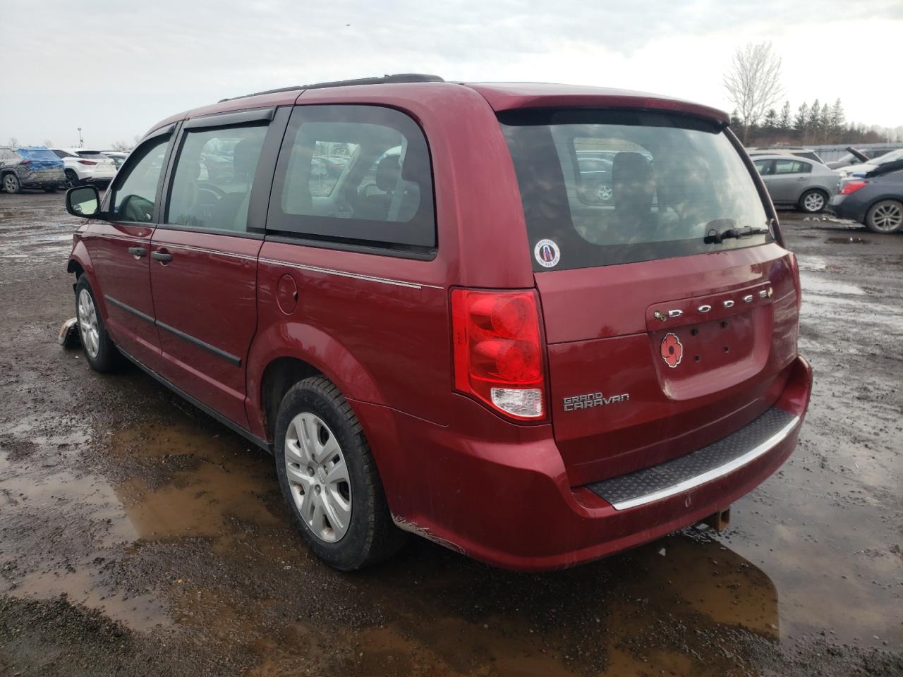 Photo 3 from auction – 2015 DODGE GRAND CARA with VIN 2C4RDGBG0FR500561