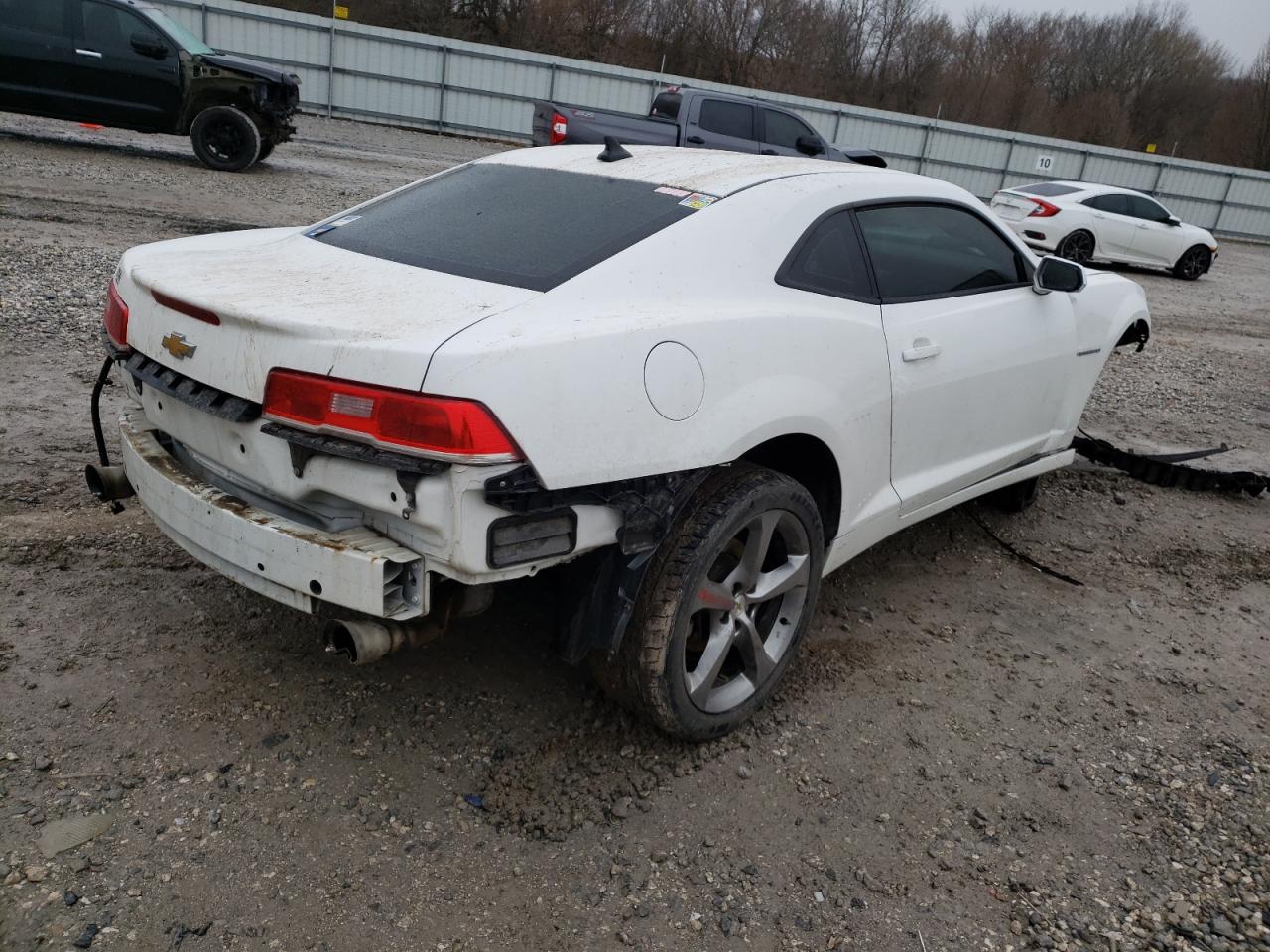 Photo 4 from auction – 2015 CHEVROLET CAMARO LS with VIN 2G1FB1E33F9139737