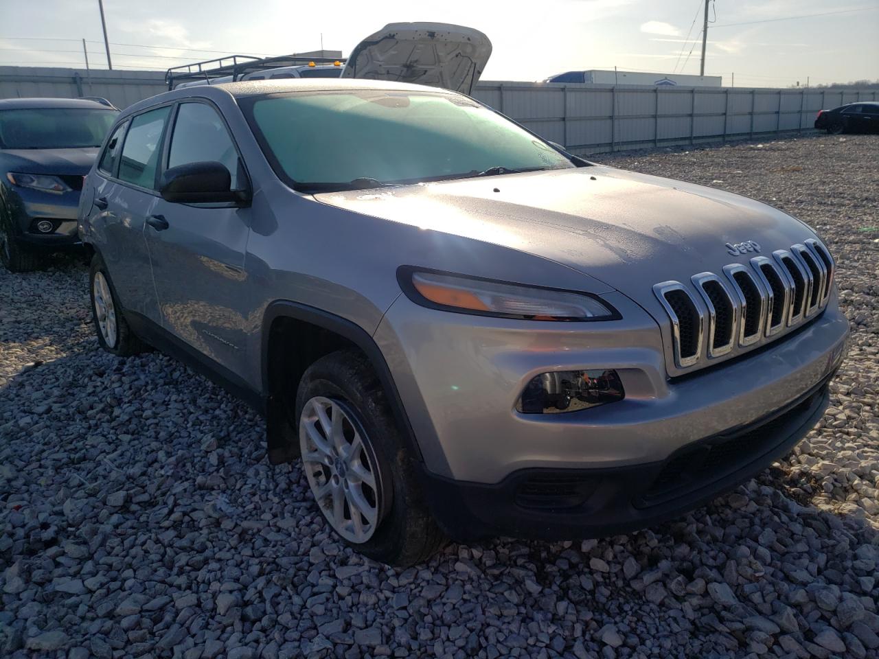 JEEP CHEROKEE S 2014 with VIN 1C4PJMAB9EW211527 - Photo from auction
