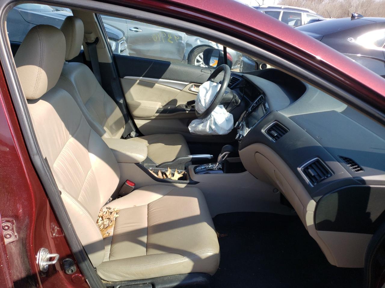 Photo 5 from auction – 2014 HONDA CIVIC EXL with VIN 19XFB2F96EE032861