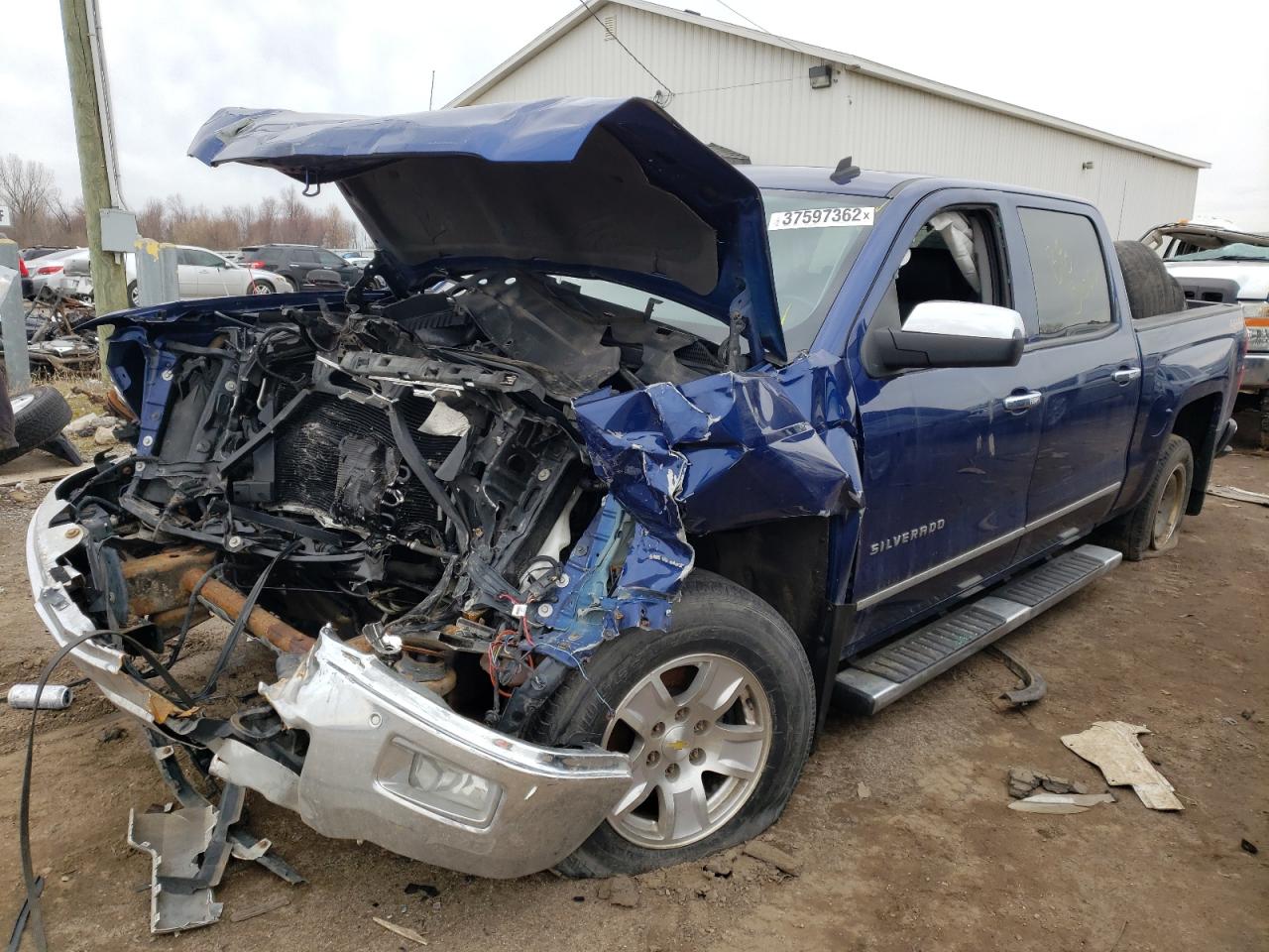 Photo 2 from auction – 2014 CHEVROLET 1500 SILVE with VIN 3GCUKSEC9EG461906