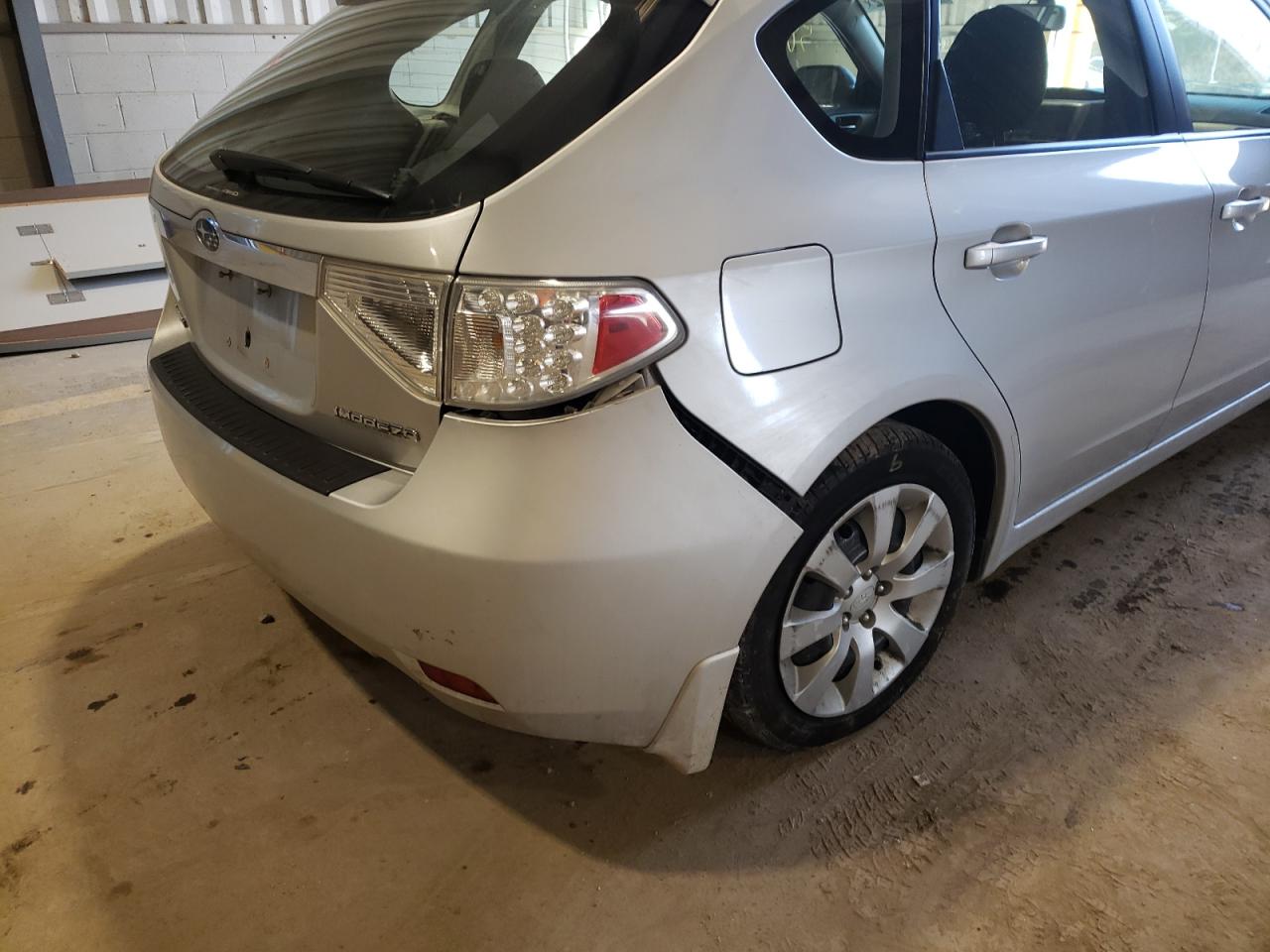 Photo 9 from auction – 2009 SUBARU IMPREZA 2. with VIN JF1GH61659H823217