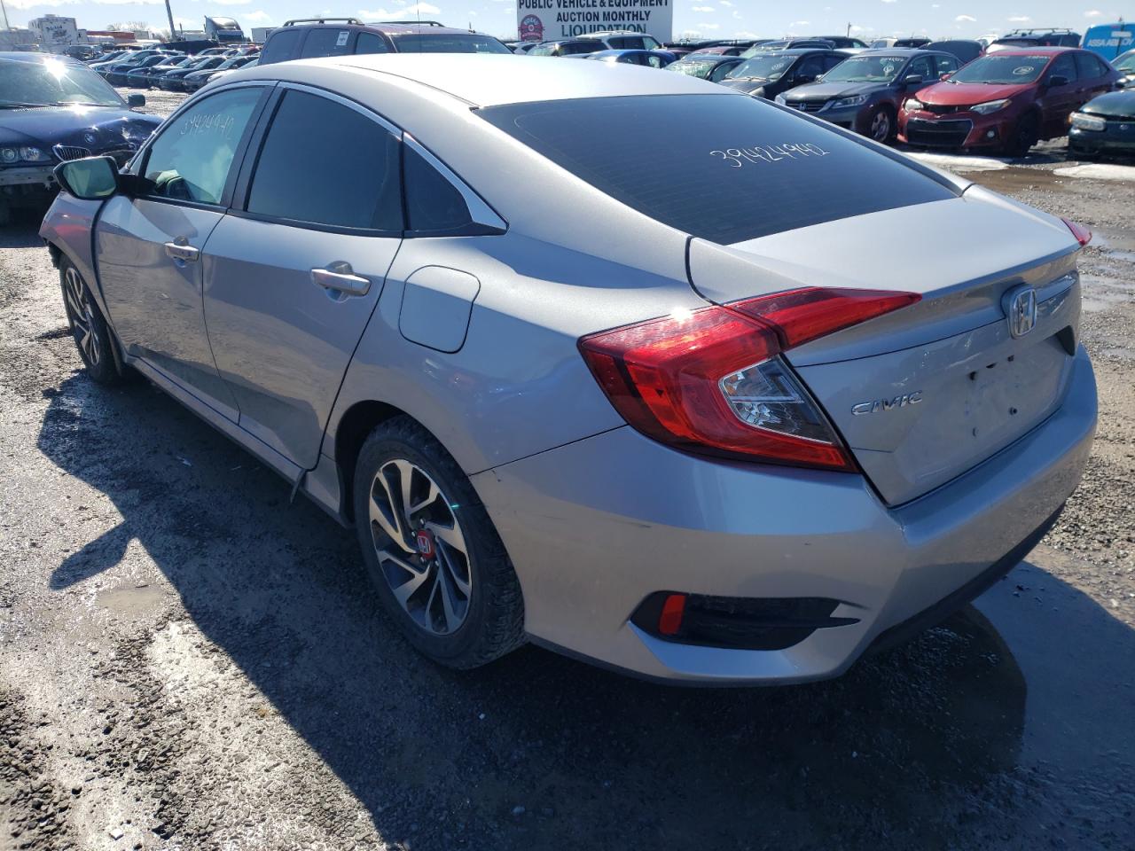 Photo 3 from auction – 2017 HONDA CIVIC EX with VIN 2HGFC2F80HH040596