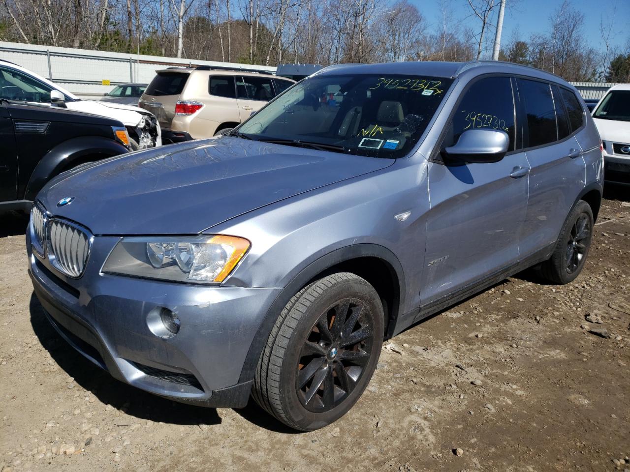Photo 2 from auction – 2013 BMW X3 XDRIVE2 with VIN 5UXWX9C57D0A29648
