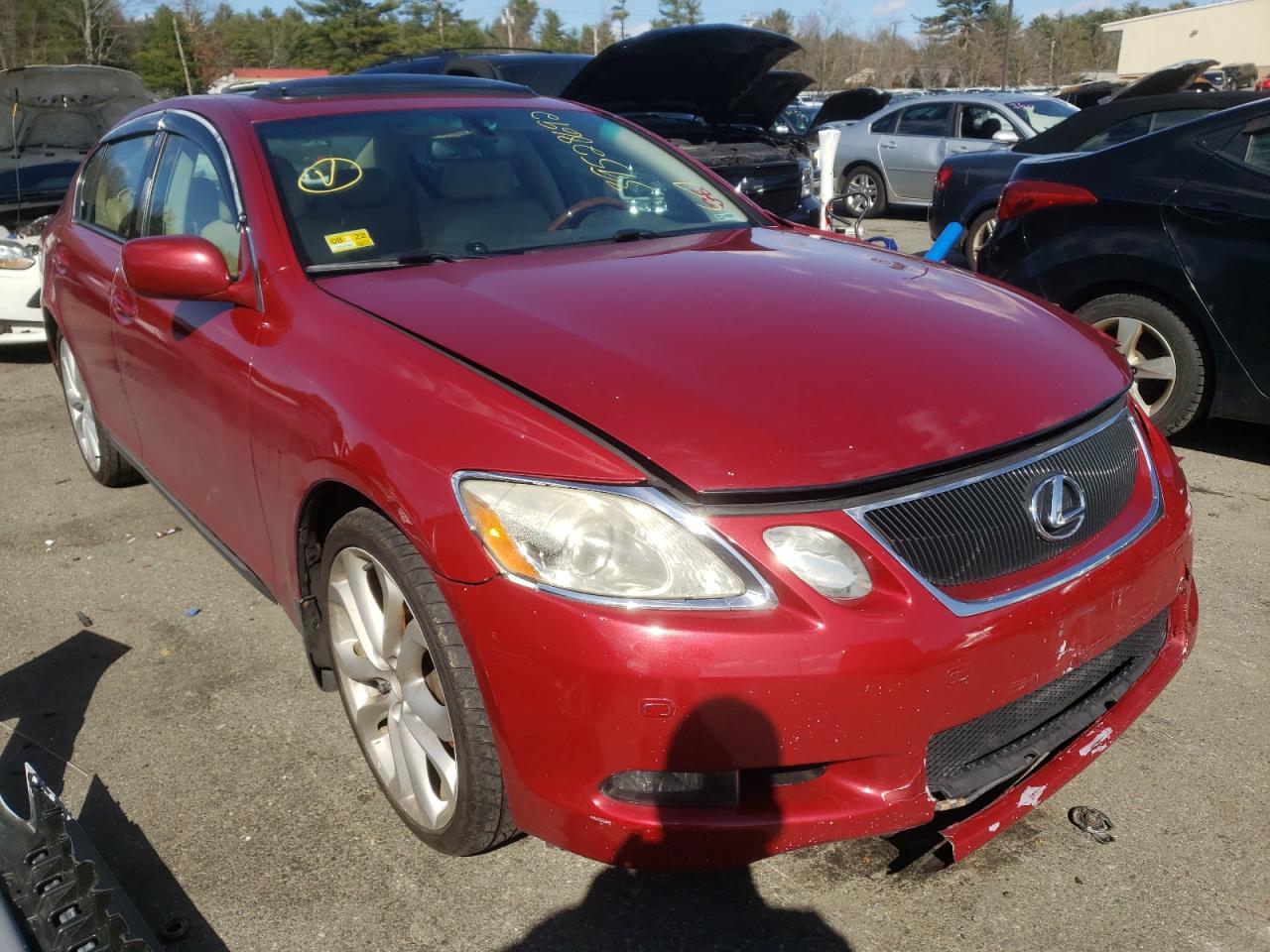 LEXUS GS 300 2006 with VIN JTHCH96S360012797 - Photo from auction