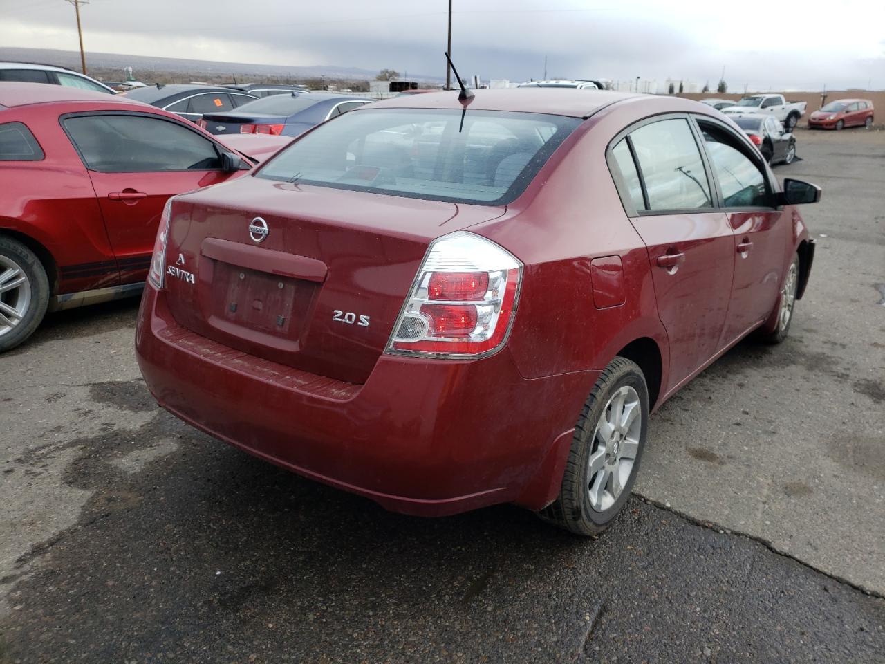 Photo 4 from auction – 2007 NISSAN SENTRA 2.0 with VIN 3N1AB61EX7L663698