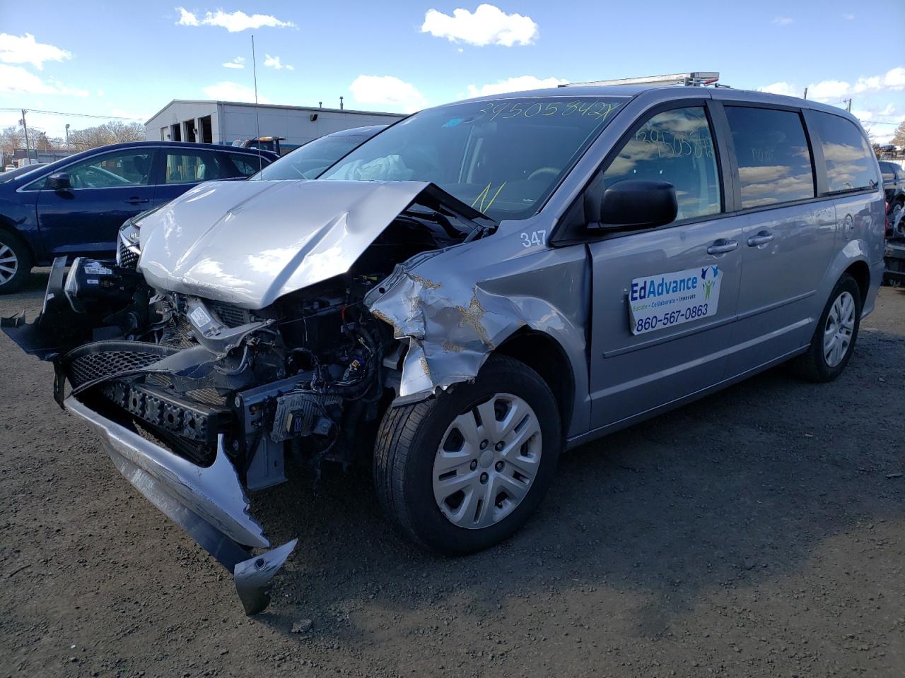 Photo 2 from auction – 2017 DODGE GRAND CARA with VIN 2C4RDGBG3HR819598